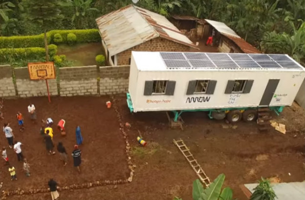 Solar-Powered Mobile Classrooms
